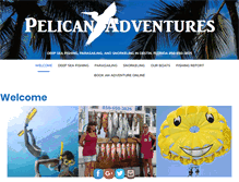 Tablet Screenshot of pelicanadventures.com